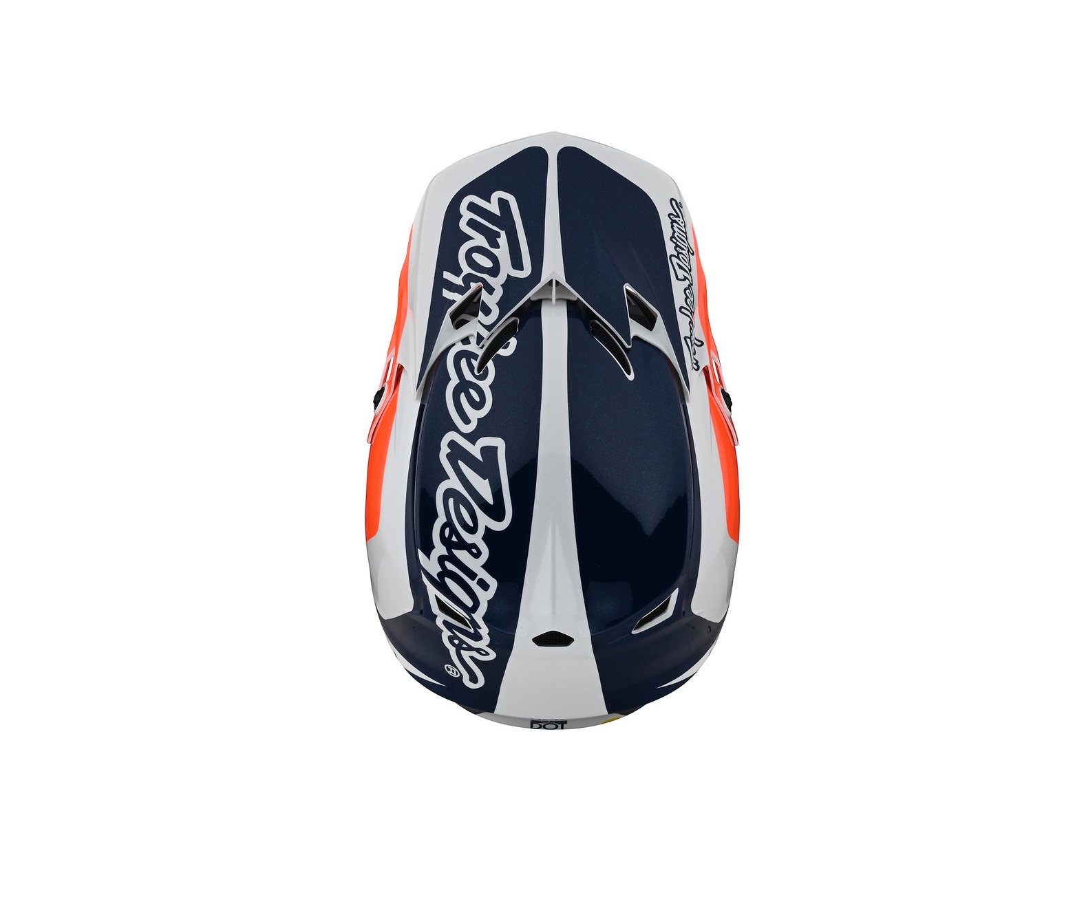 TROY LEE DESIGNS SE4 VISOR, CORSA, NAVY/ORANGE, ONE SIZE TROY LEE DESIGNS SE4 VISOR, CORSA, NAVY/ORANGE, ONE SIZE