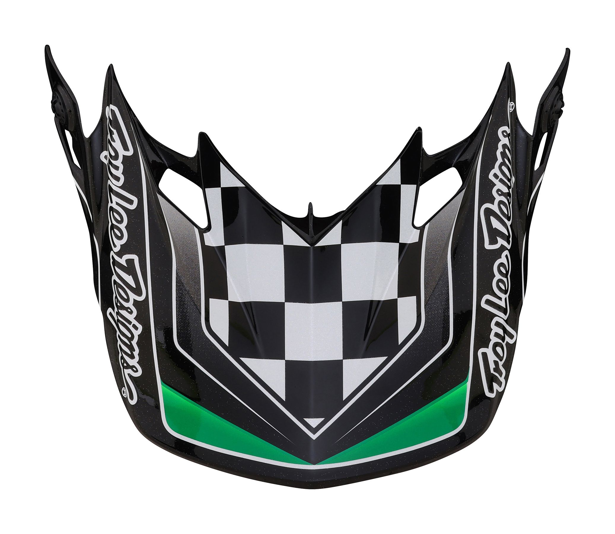 TROY LEE DESIGNS SE4 HELMET VISOR, CARB, GREEN, ONE SIZE TROY LEE DESIGNS SE4 HELMET VISOR, CARB, GREEN, ONE SIZE