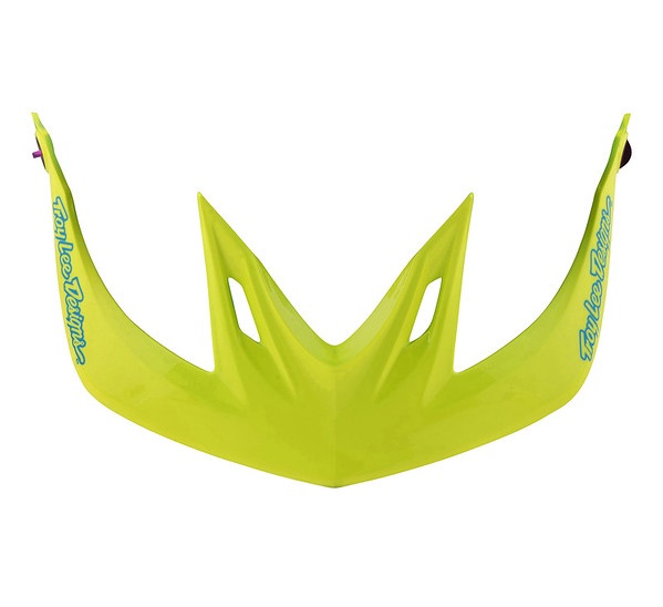 TROY LEE DESIGNS A2 VISOR, DECOY, CYAN/YELLOW, ONE SIZE TROY LEE DESIGNS A2 VISOR, DECOY, CYAN/YELLOW, ONE SIZE