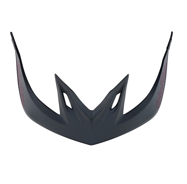 TROY LEE DESIGNS A2 VISOR, DECOY, GRAY/SANGRIA, ONE SIZE TROY LEE DESIGNS A2 VISOR, DECOY, GRAY/SANGRIA, ONE SIZE