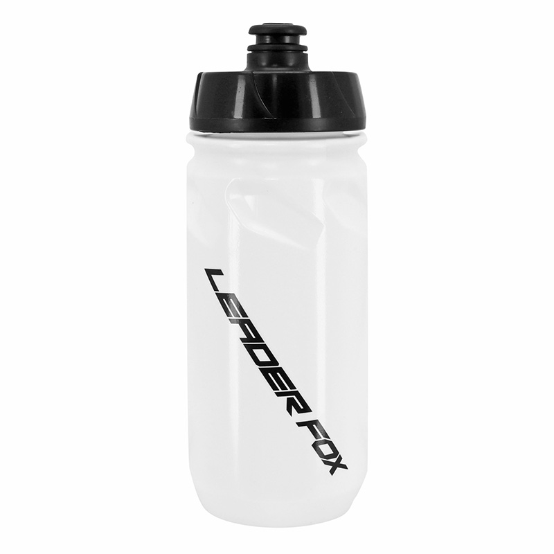BIDON LEADER FOX BLANC NOIR 600ML (LOGO NOIR) BIDON LEADER FOX BLANC NOIR 600ML (LOGO NOIR)