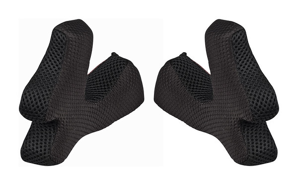 TROY LEE DESIGNS SE5 CARBON CHEEKPADS, BLACK, XS TROY LEE DESIGNS SE5 CARBON CHEEKPADS, BLACK, XS