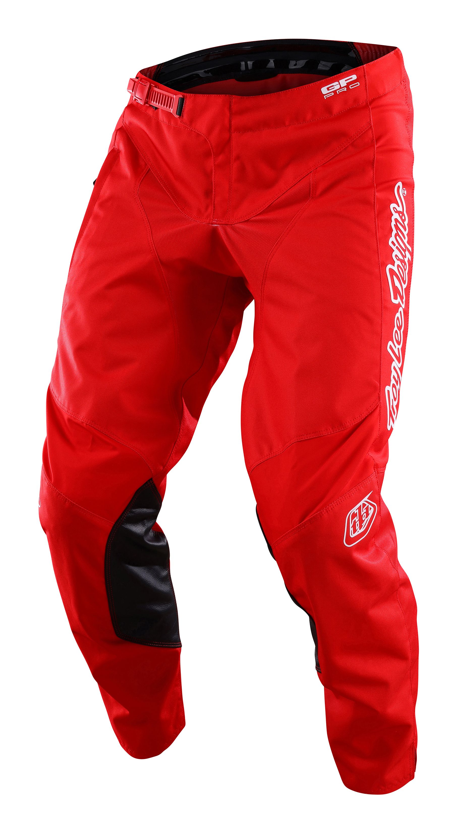 TROY LEE DESIGNS GP PRO PANT, MONO, RED, 28 TROY LEE DESIGNS GP PRO PANT, MONO, RED, 28