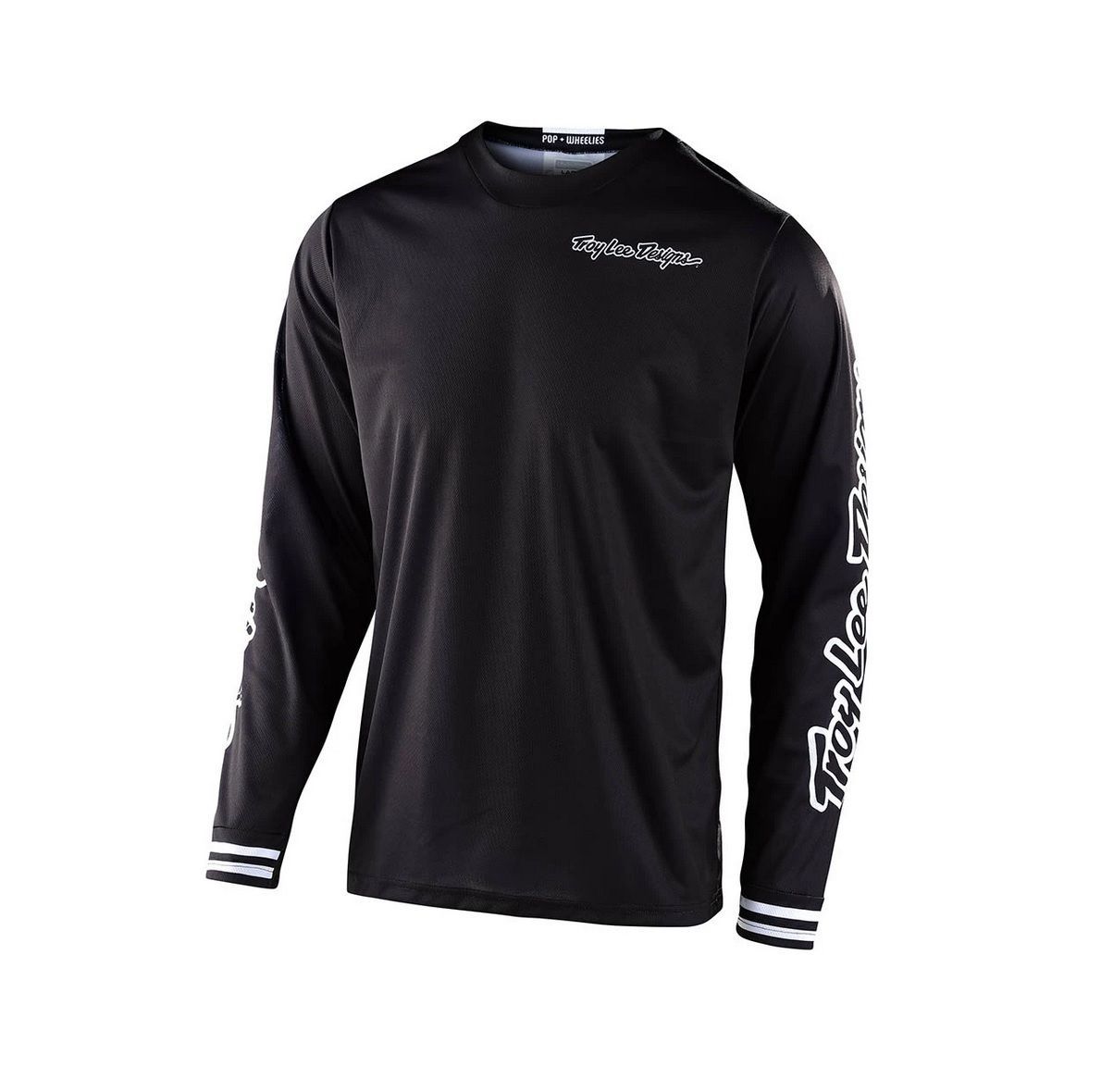 TROY LEE DESIGNS GP JERSEY, MONO, BLACK, L TROY LEE DESIGNS GP JERSEY, MONO, BLACK, L