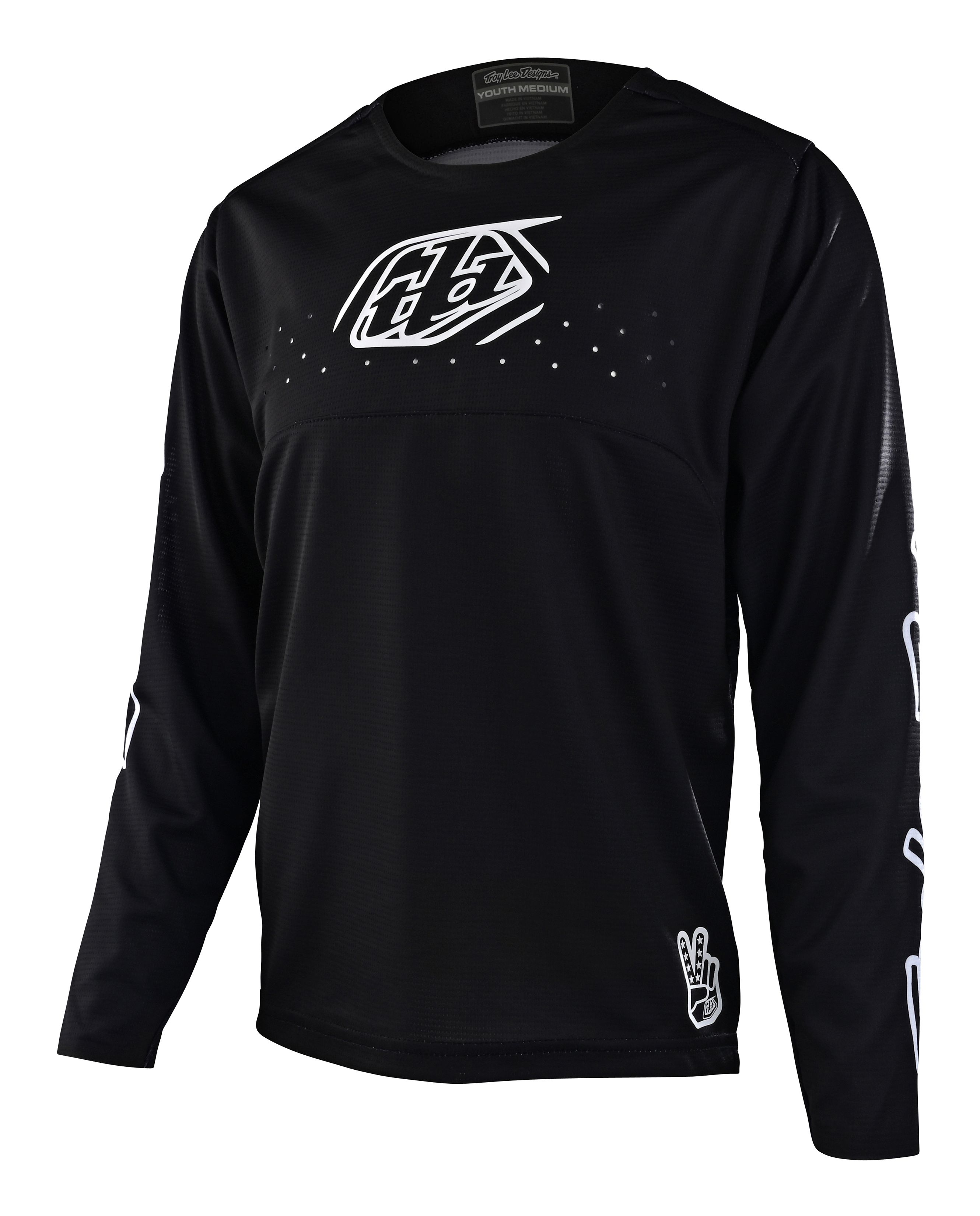TROY LEE DESIGNS SPRINT JERSEY, ICON, BLACK, YOUTH, S TROY LEE DESIGNS SPRINT JERSEY, ICON, BLACK, YOUTH, S