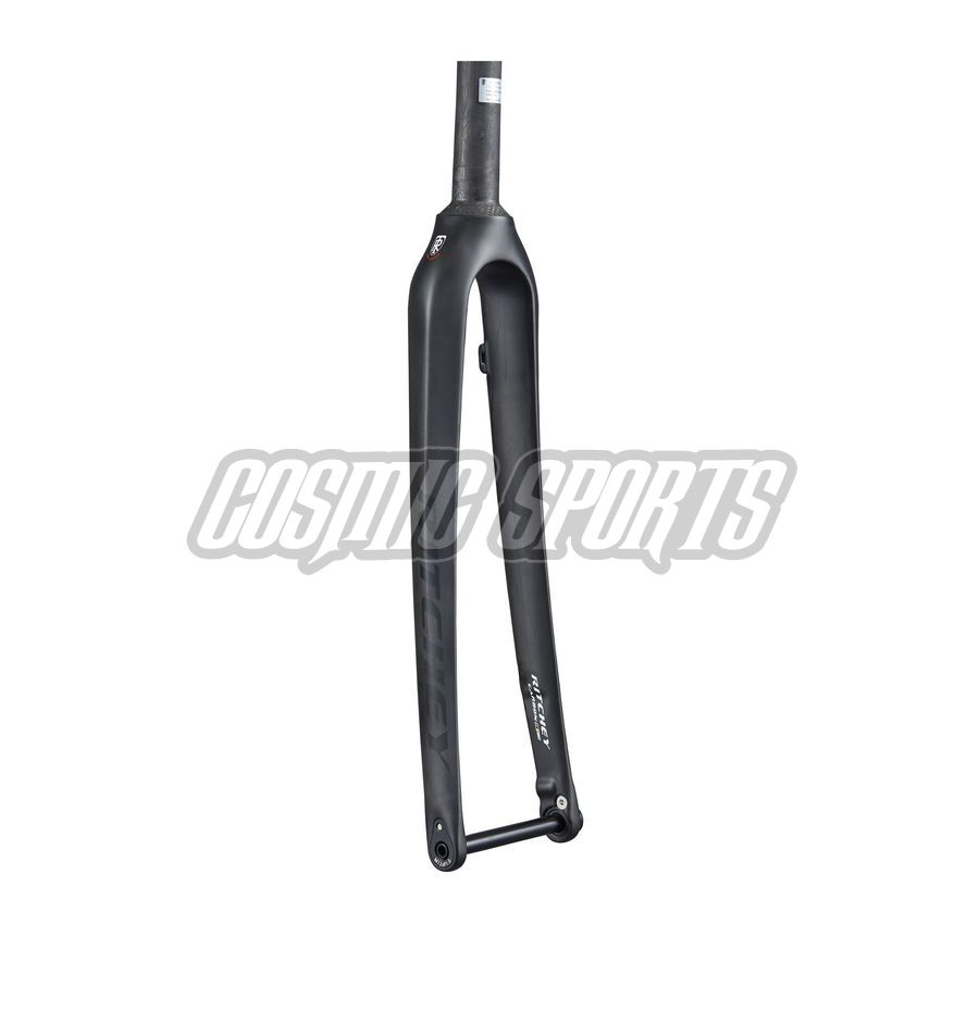 RITCHEY WCS CARBON ROAD DISC FORK, 700C, 28.6-30, 46MM, 368MM, 100/12MM, MATTE CARBON UD RITCHEY WCS CARBON ROAD DISC FORK, 700C, 28.6-30, 46MM, 368MM, 100/12MM, MATTE CARBON UD