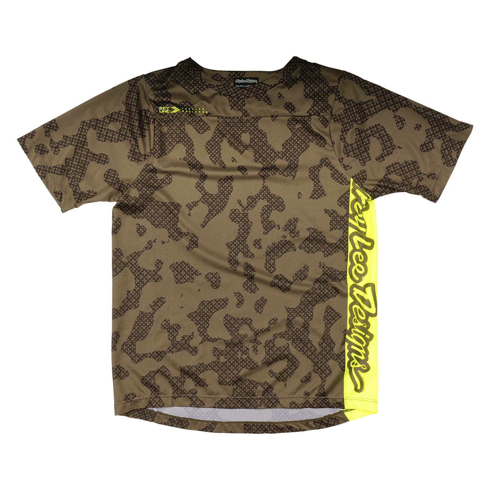 TROY LEE DESIGNS SKYLINE SS JERSEY, SCRUBLAND, OLIVE, YOUTH XS, XS, YOUTH TROY LEE DESIGNS SKYLINE SS JERSEY, SCRUBLAND, OLIVE, YOUTH XS, XS, YOUTH