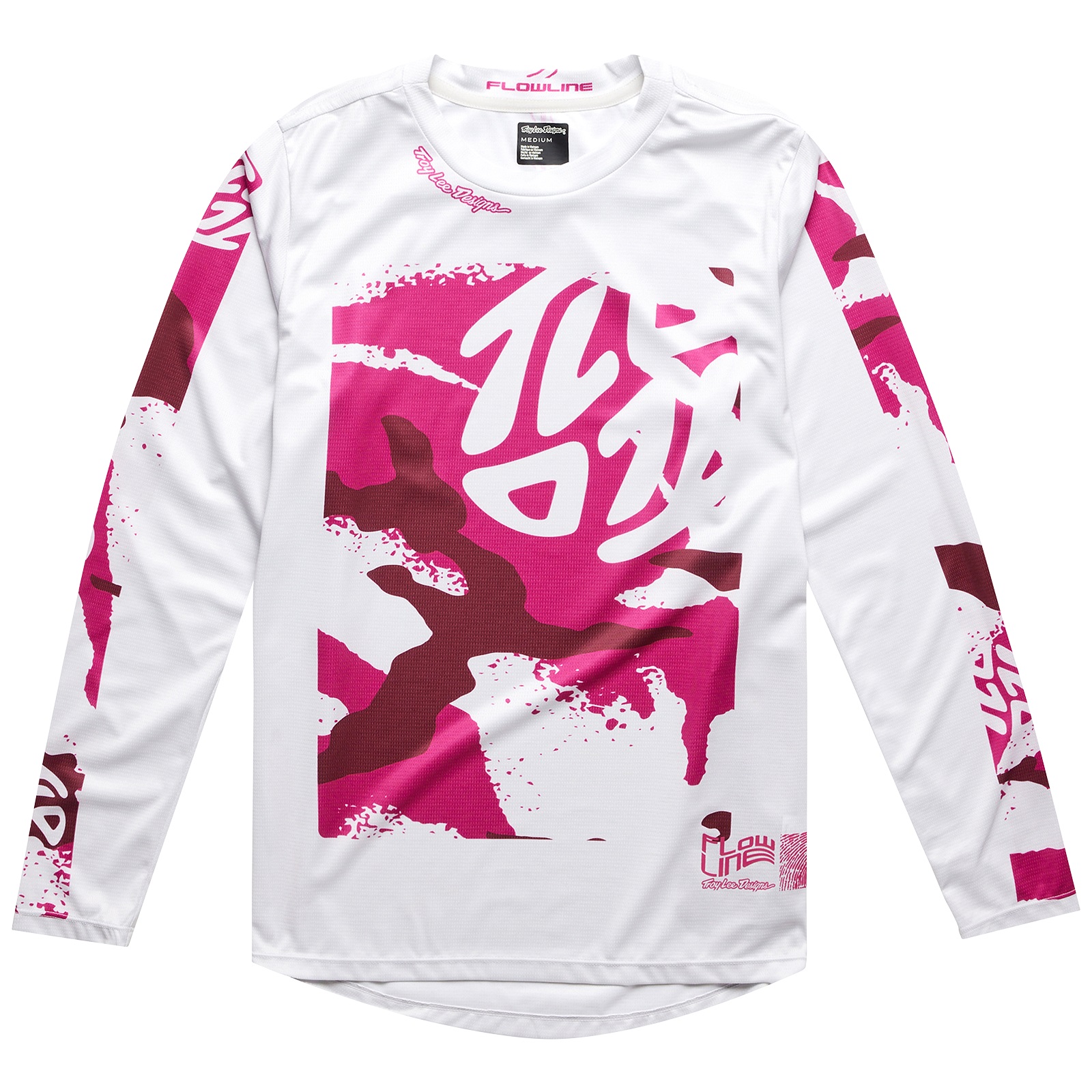 TROY LEE DESIGNS FLOWLINE LS JERSEY, CONFINED, MIST, YOUTH S, S TROY LEE DESIGNS FLOWLINE LS JERSEY, CONFINED, MIST, YOUTH S, S