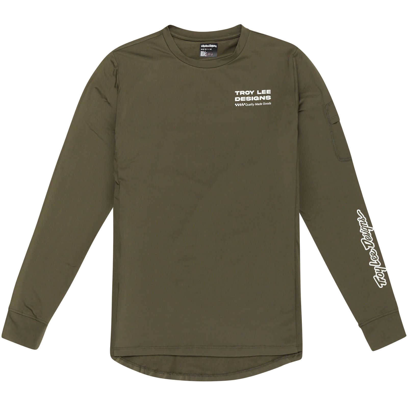 TROY LEE DESIGNS RUCKUS LONG SLEEVE RIDE TEE, FACTORY, CAPER, S, S