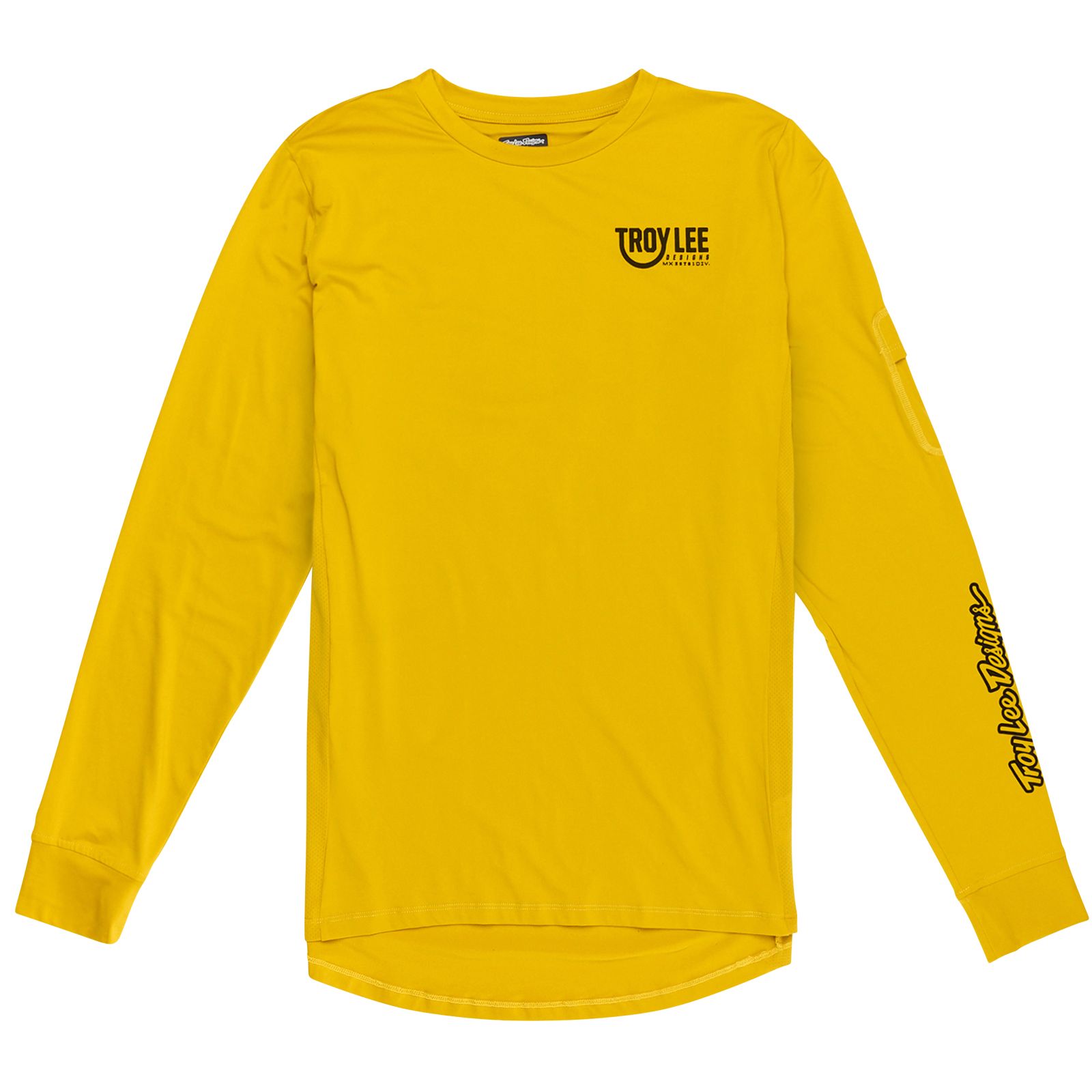 TROY LEE DESIGNS RUCKUS LONG SLEEVE RIDE TEE, EYEZ, SAFRON, M, M TROY LEE DESIGNS RUCKUS LONG SLEEVE RIDE TEE, EYEZ, SAFRON, M, M