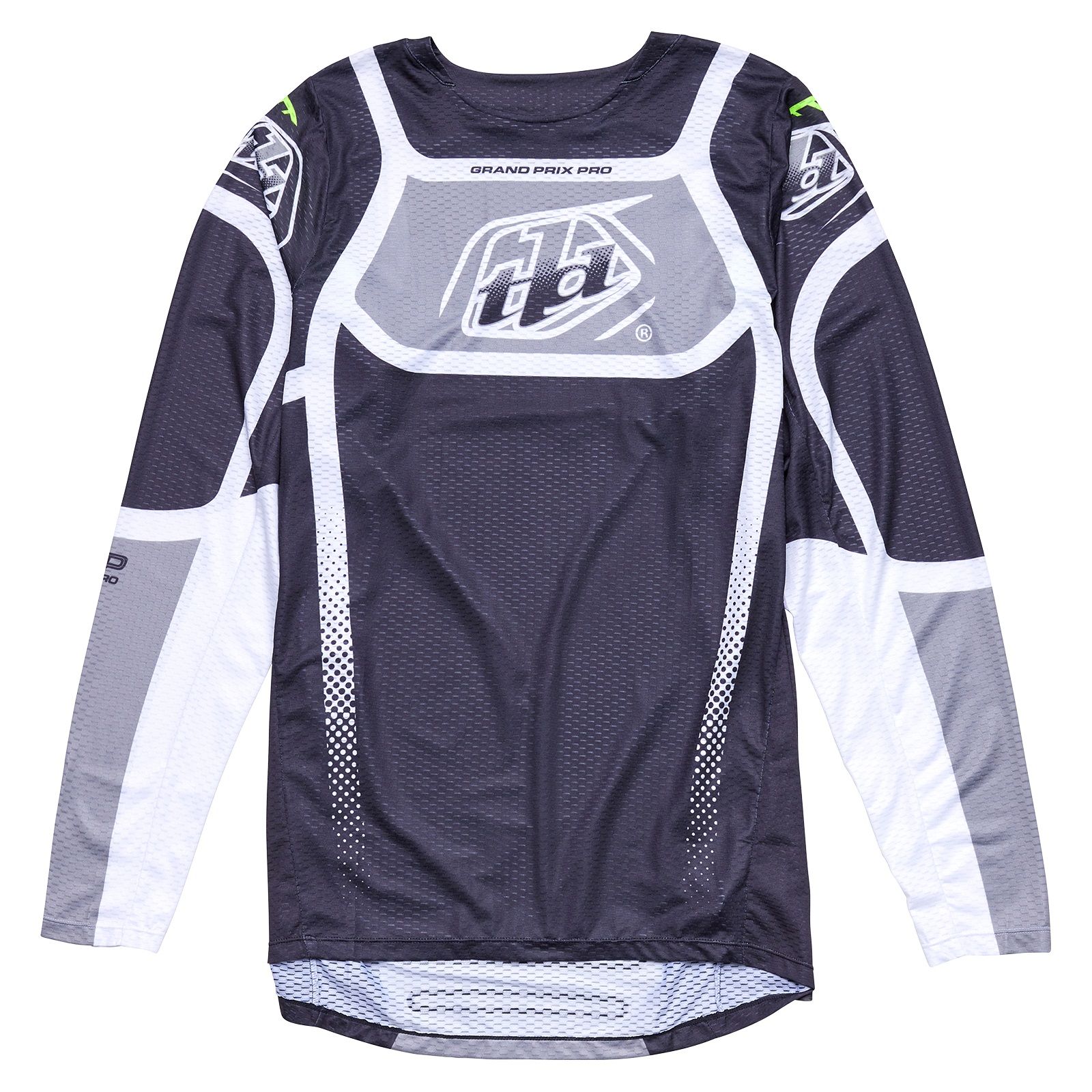 TROY LEE DESIGNS GP PRO AIR JERSEY, BANDS, PHANTOM/GRAY, L, L TROY LEE DESIGNS GP PRO AIR JERSEY, BANDS, PHANTOM/GRAY, L, L