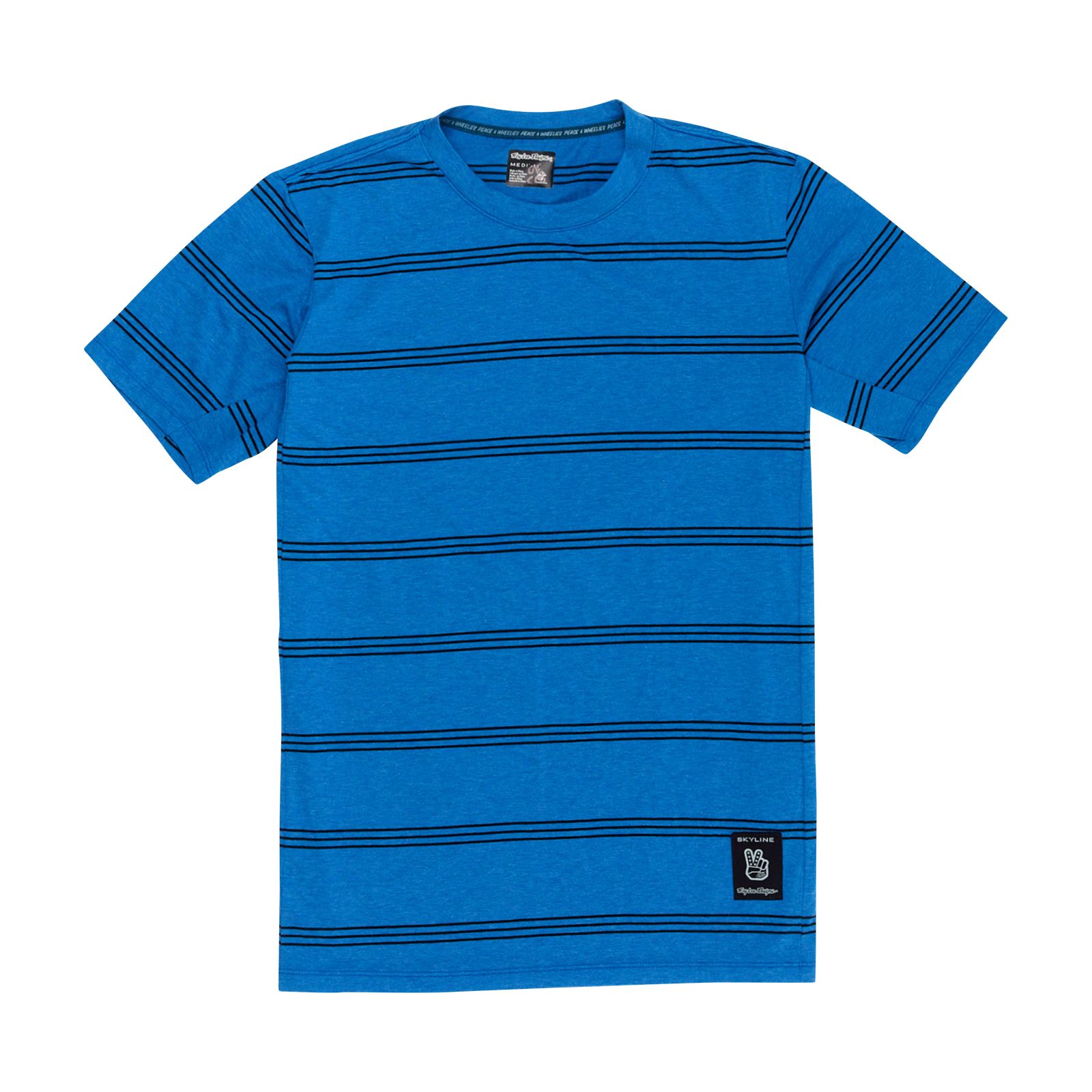 TROY LEE DESIGNS SKYLINE SS RIDE TEE, WASHED OUT, COBALT, M, M TROY LEE DESIGNS SKYLINE SS RIDE TEE, WASHED OUT, COBALT, M, M