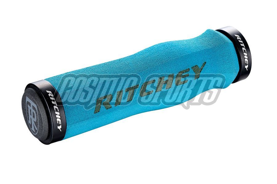 RITCHEY WCS ERGO TRUEGRIP LOCK-ON GRIP, 129/33MM, SKY BLUE RITCHEY WCS ERGO TRUEGRIP LOCK-ON GRIP, 129/33MM, SKY BLUE