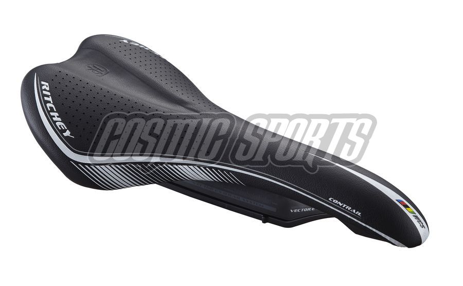 RITCHEY WCS CONTRAIL VECTOR EVO SADDLE, 280X142MM, 7X7 RAILS TITANIUM RITCHEY WCS CONTRAIL VECTOR EVO SADDLE, 280X142MM, 7X7 RAILS TITANIUM