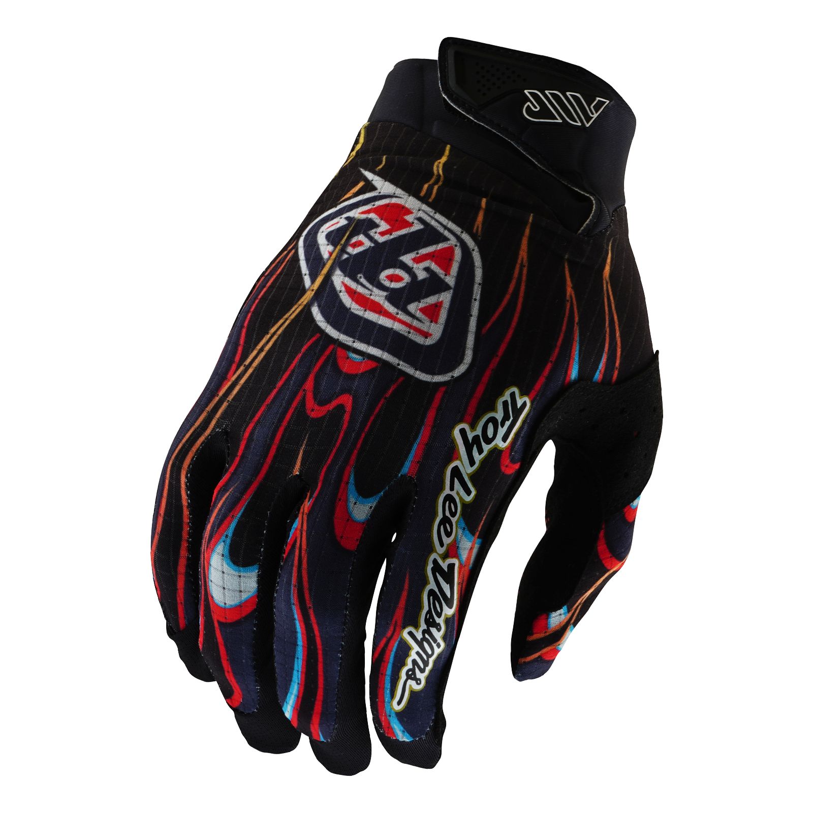 TROY LEE DESIGNS AIR GLOVE, TORCHED, BLACK/RED, XXL, XXL TROY LEE DESIGNS AIR GLOVE, TORCHED, BLACK/RED, XXL, XXL