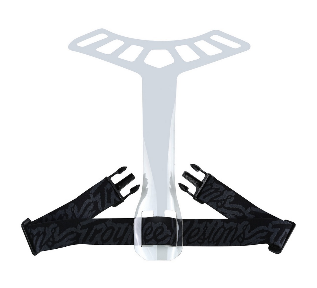 TROY LEE DESIGNS ROCKFIGHT BACK T-STRAP, BLACK, XS/S TROY LEE DESIGNS ROCKFIGHT BACK T-STRAP, BLACK, XS/S