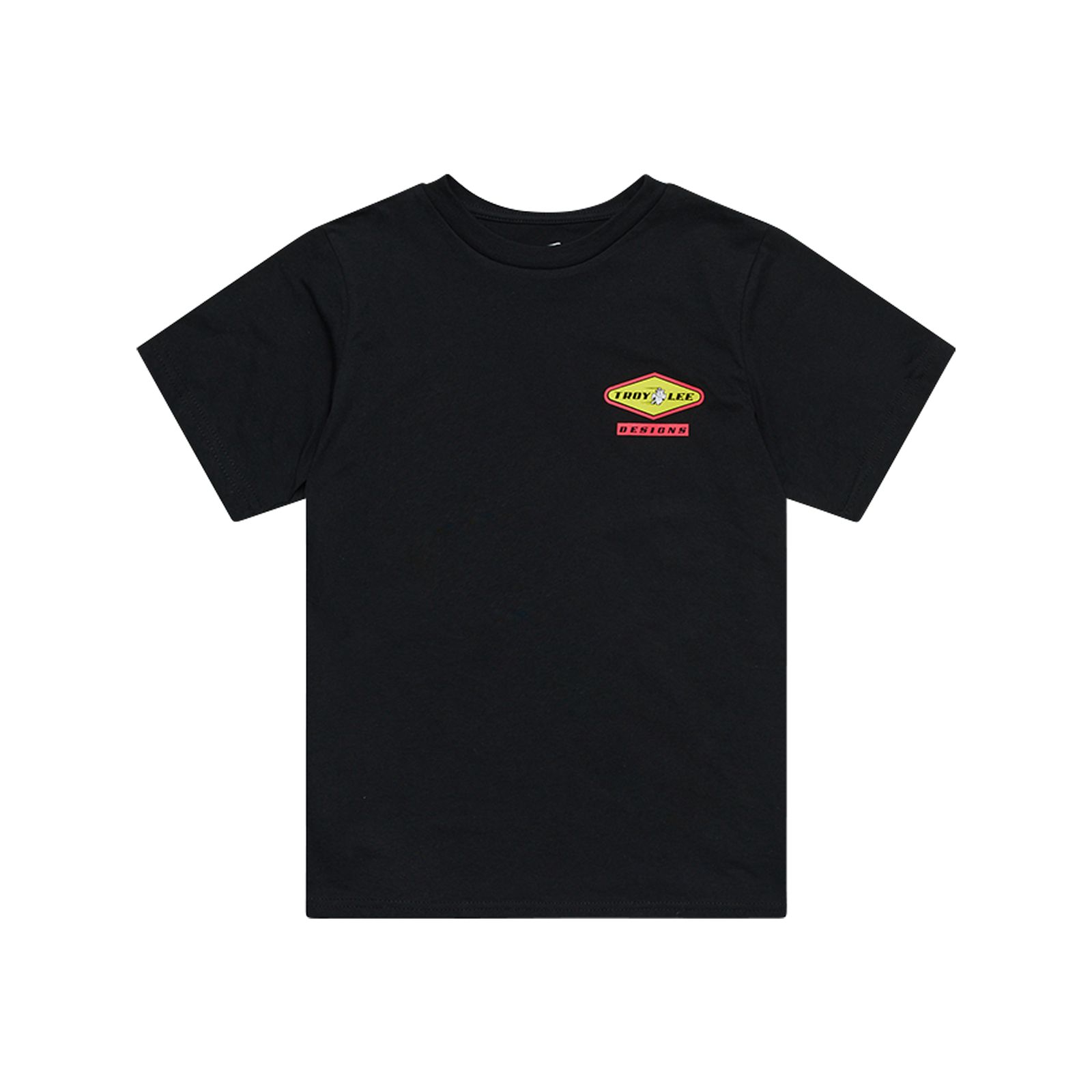 TROY LEE DESIGNS T-SHIRT, CARB, BLACK, YOUTH S, KINDER, S TROY LEE DESIGNS T-SHIRT, CARB, BLACK, YOUTH S, KINDER, S