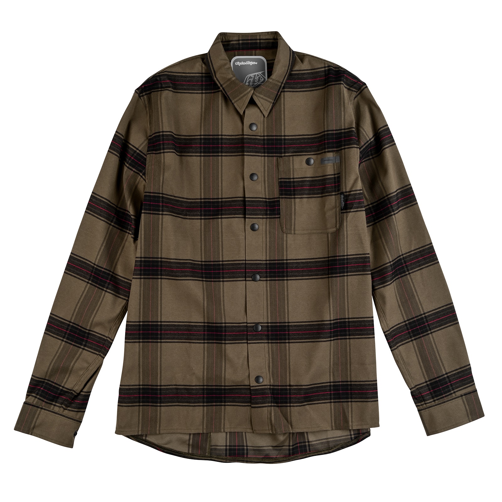 TROY LEE DESIGNS GRIND FLANNEL, YD PLAID, DARK PINE, XXL, XXL TROY LEE DESIGNS GRIND FLANNEL, YD PLAID, DARK PINE, XXL, XXL