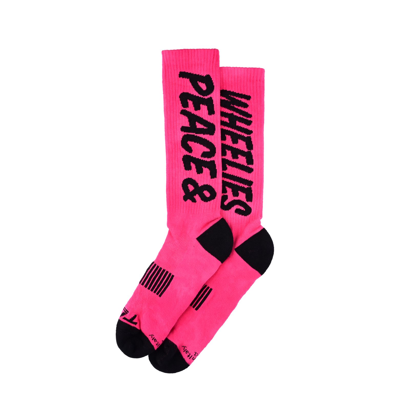 TROY LEE DESIGNS MENS PERFORMANCE SOCKS, PEACE & WHEELIES, FUSCIA, L/XL, L, XL TROY LEE DESIGNS MENS PERFORMANCE SOCKS, PEACE & WHEELIES, FUSCIA, L/XL, L, XL