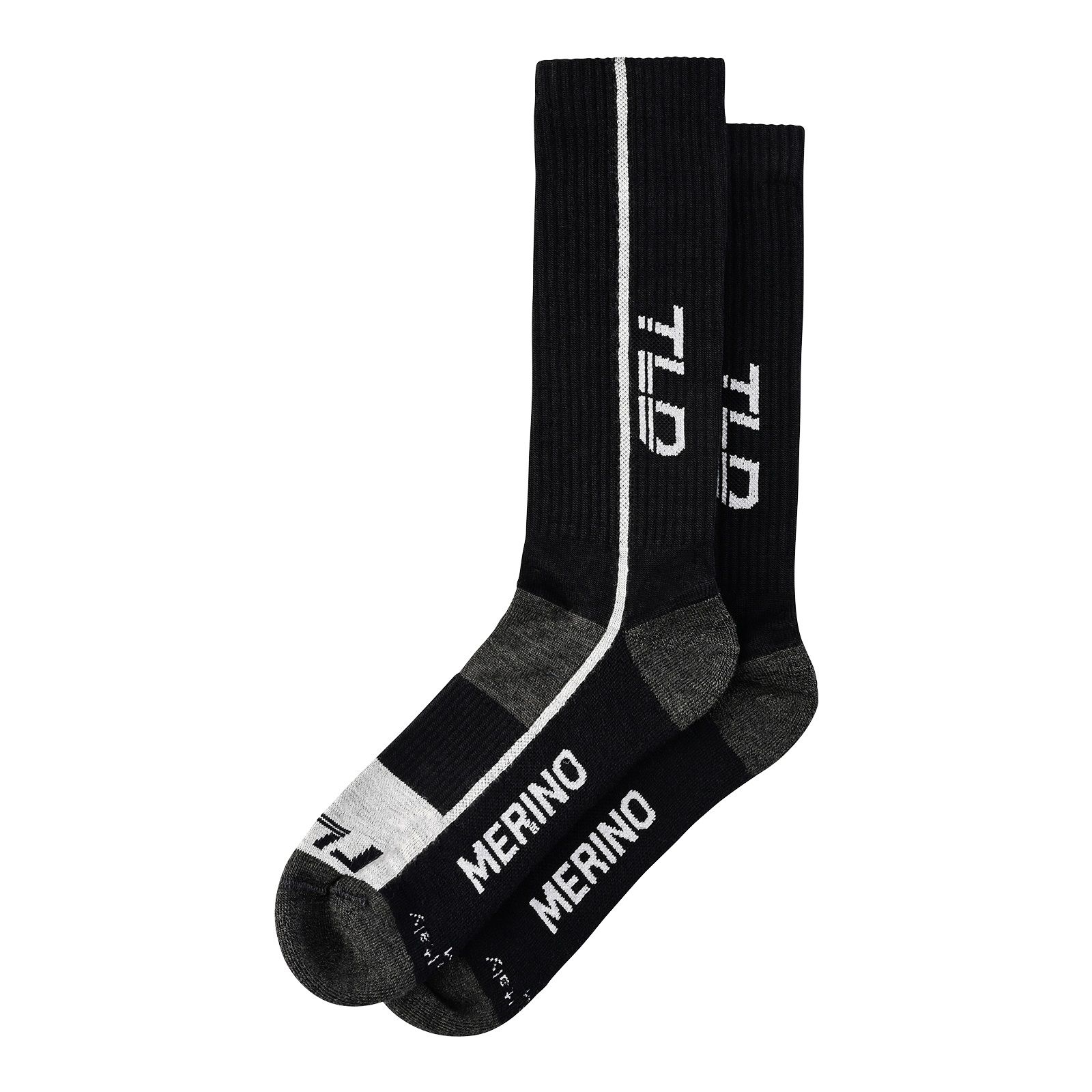 TROY LEE DESIGNS CHILL MERINO WOOL SOCKS, MONO, BLACK, L/XL | 43-47 (EU) | 10-14 (US), L, XL TROY LEE DESIGNS CHILL MERINO WOOL SOCKS, MONO, BLACK, L/XL | 43-47 (EU) | 10-14 (US), L, XL