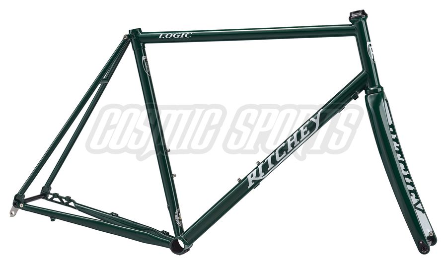 RITCHEY ROAD LOGIC DISC FRAME KIT, 700C, NIGIRI GREEN/WHITE, 59CM