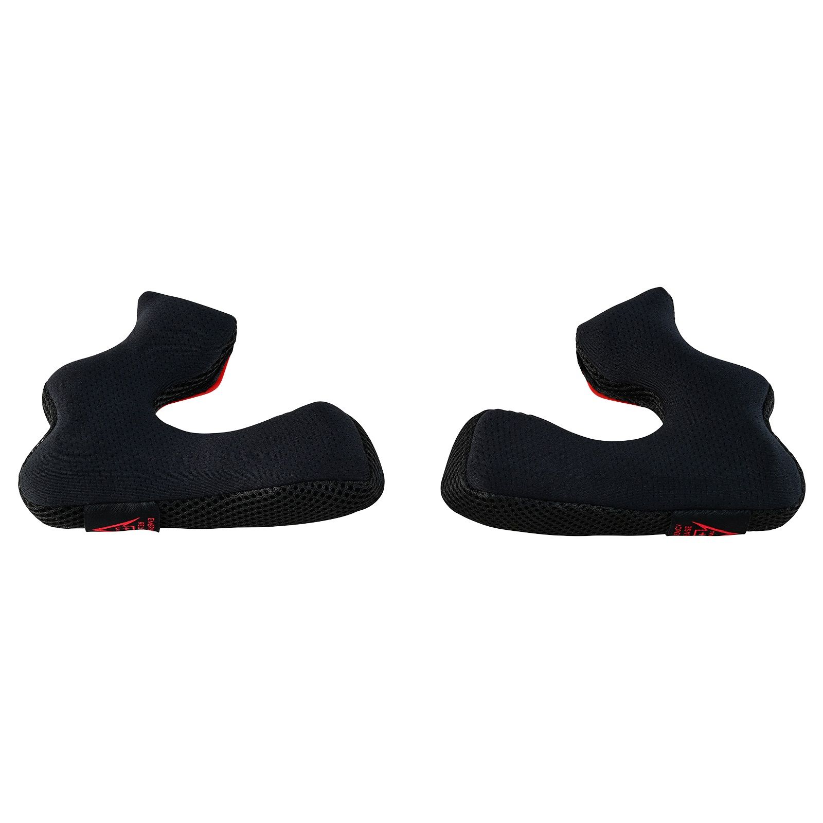 TROY LEE DESIGNS D4 POLYACRYLITE CHEEKPADS, BLACK, (58MM) M, M TROY LEE DESIGNS D4 POLYACRYLITE CHEEKPADS, BLACK, (58MM) M, M