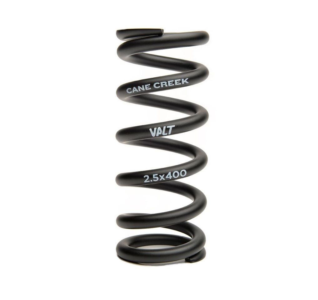 CANE CREEK VALT LIGHTWEIGHT SHOCK SPRING, PROGRESSIV, 55MMX500-610 LBS CANE CREEK VALT LIGHTWEIGHT SHOCK SPRING, PROGRESSIV, 55MMX500-610 LBS