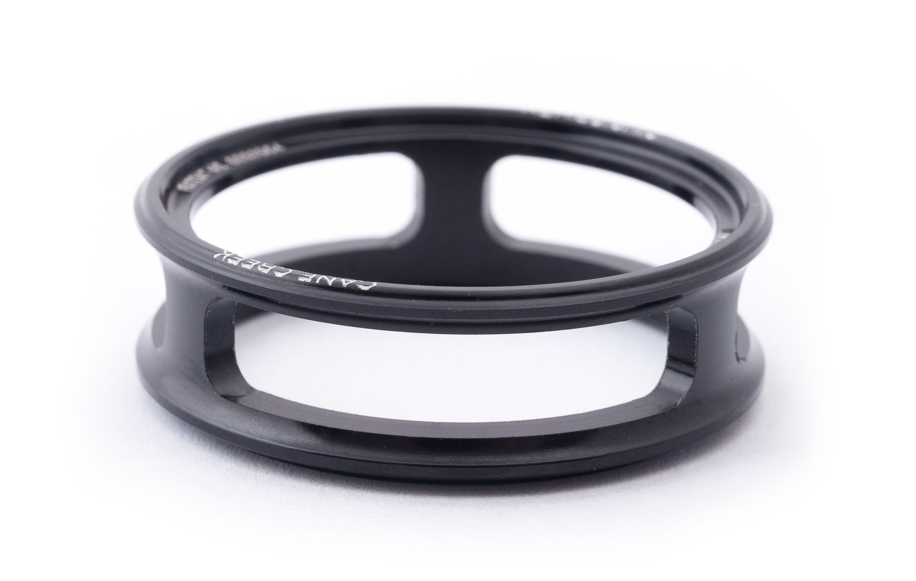CANE CREEK INTERLOK TOP SPACER AER 10MM, BLACK 28.6MM CANE CREEK INTERLOK TOP SPACER AER 10MM, BLACK 28.6MM