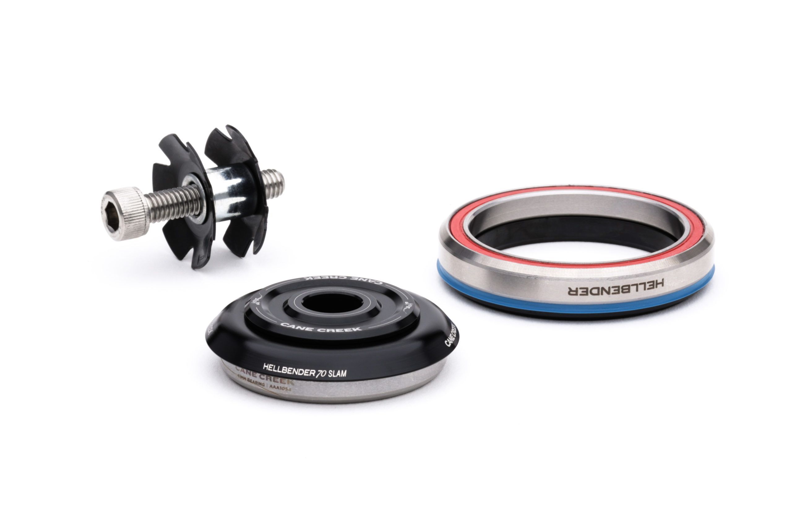CANE CREEK HELLBENDER 70 SLAM TAPERED HEADSET, 1 1/8"-1.5", IS42/28.6/H4.6 | IS52/40, BLACK CANE CREEK HELLBENDER 70 SLAM TAPERED HEADSET, 1 1/8"-1.5", IS42/28.6/H4.6 | IS52/40, BLACK