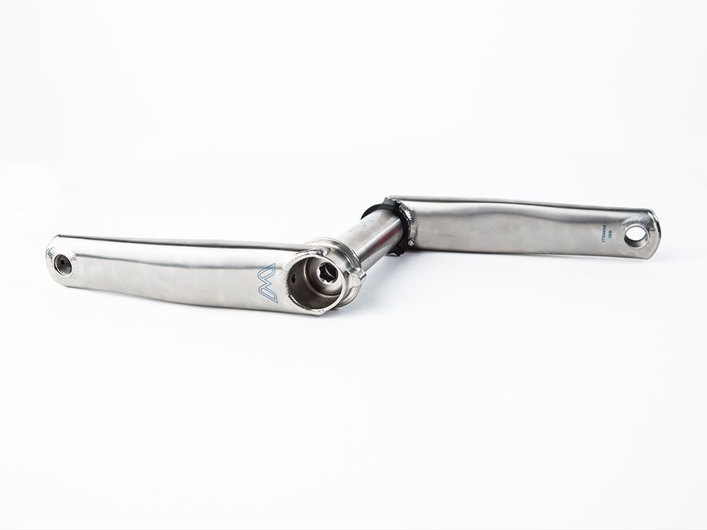 CANE CREEK EEWINGS ALL ROAD CRANK, 68MM, 30MM, BRUSHED TITANIUM, 170MM CANE CREEK EEWINGS ALL ROAD CRANK, 68MM, 30MM, BRUSHED TITANIUM, 170MM