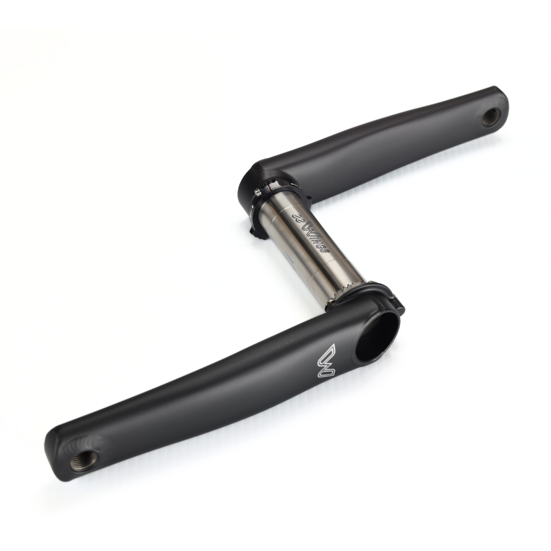 CANE CREEK EEWINGS RAVEN II ALL ROAD CRANK, 172.5MM, 68MM, 30MM, MATTE BLACK CANE CREEK EEWINGS RAVEN II ALL ROAD CRANK, 172.5MM, 68MM, 30MM, MATTE BLACK