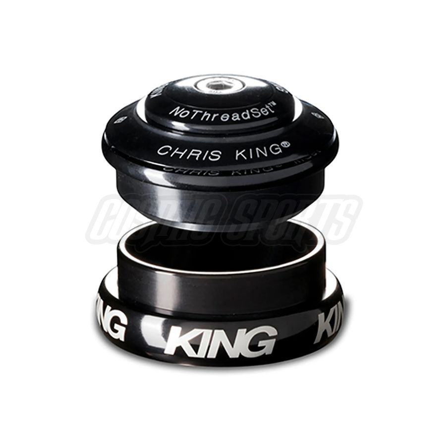 CHRIS KING INSET I8 TAPERED HEADSET, 1 1/8"-1 1/4", GRIPLOCK, ZS44/28.6 | EC44/33 CHRIS KING INSET I8 TAPERED HEADSET, 1 1/8"-1 1/4", GRIPLOCK, ZS44/28.6 | EC44/33