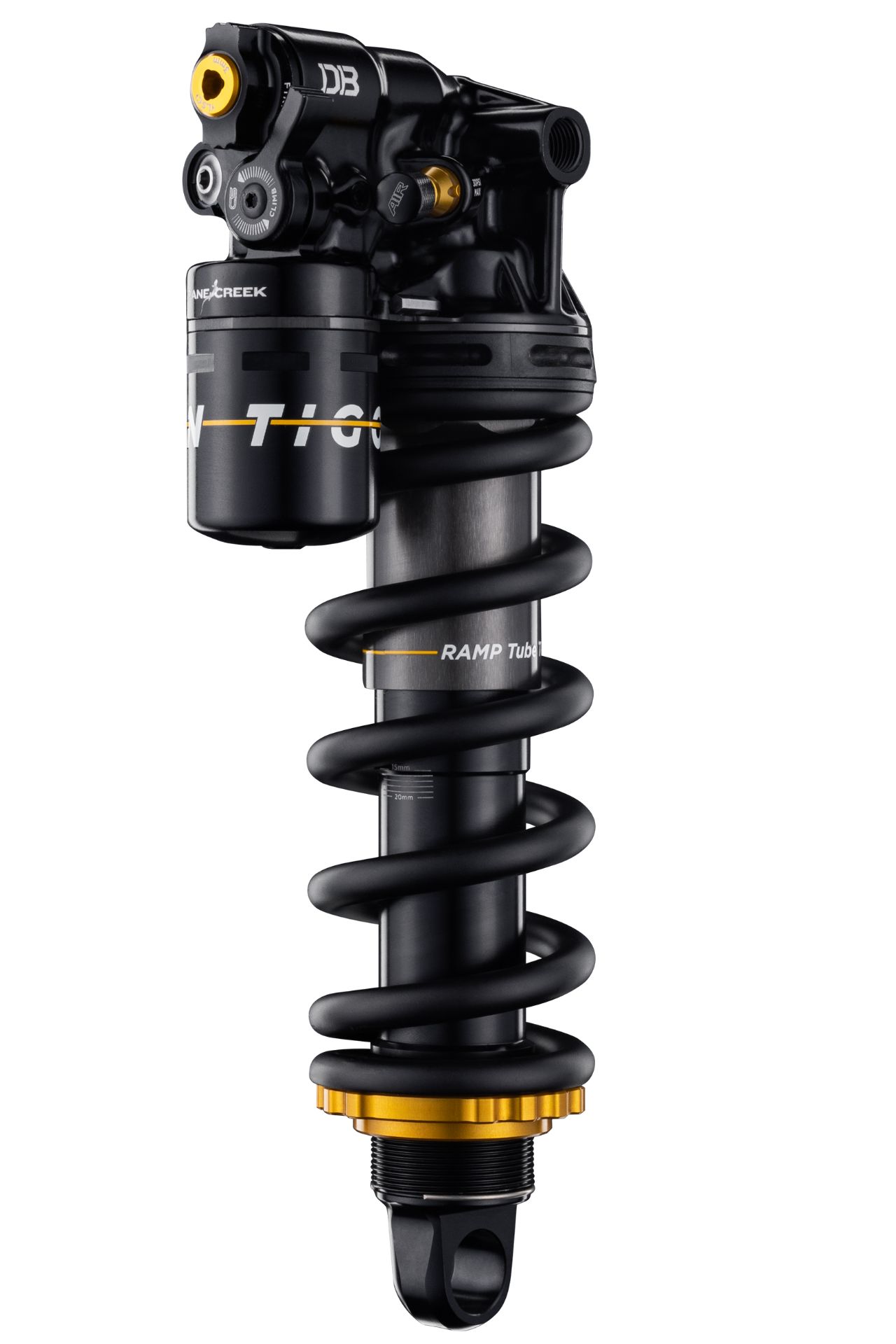 CANE CREEK DB TIGON COIL SHOCK, 205/60MM, TRUNNION CANE CREEK DB TIGON COIL SHOCK, 205/60MM, TRUNNION