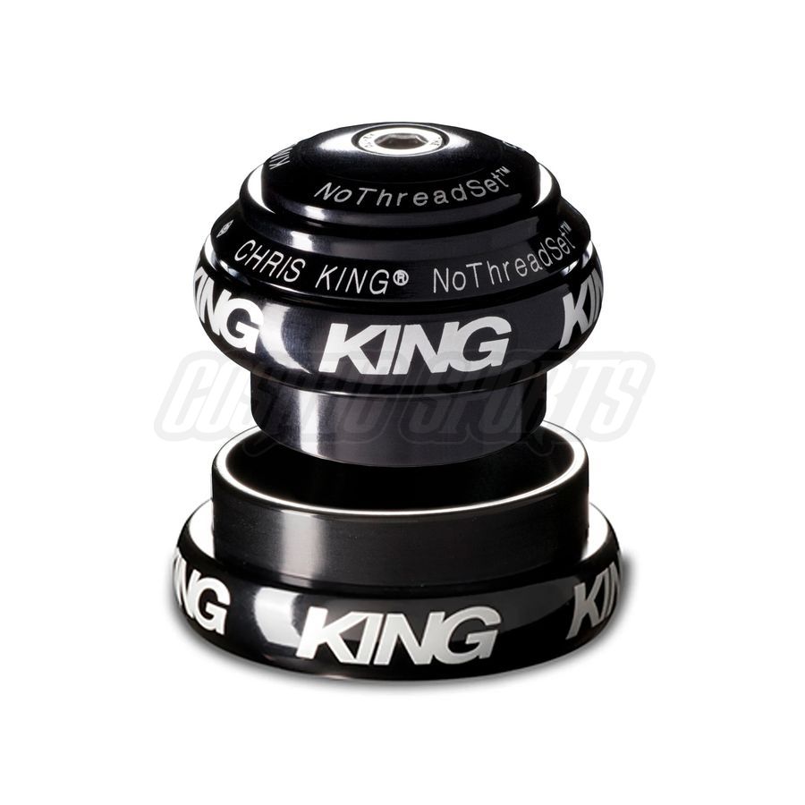 CHRIS KING NOTHREADSET TAPERED HEADSET, 1 1/8"-1 1/4", GRIPLOCK, EC34/28.6 | EC44/33 CHRIS KING NOTHREADSET TAPERED HEADSET, 1 1/8"-1 1/4", GRIPLOCK, EC34/28.6 | EC44/33