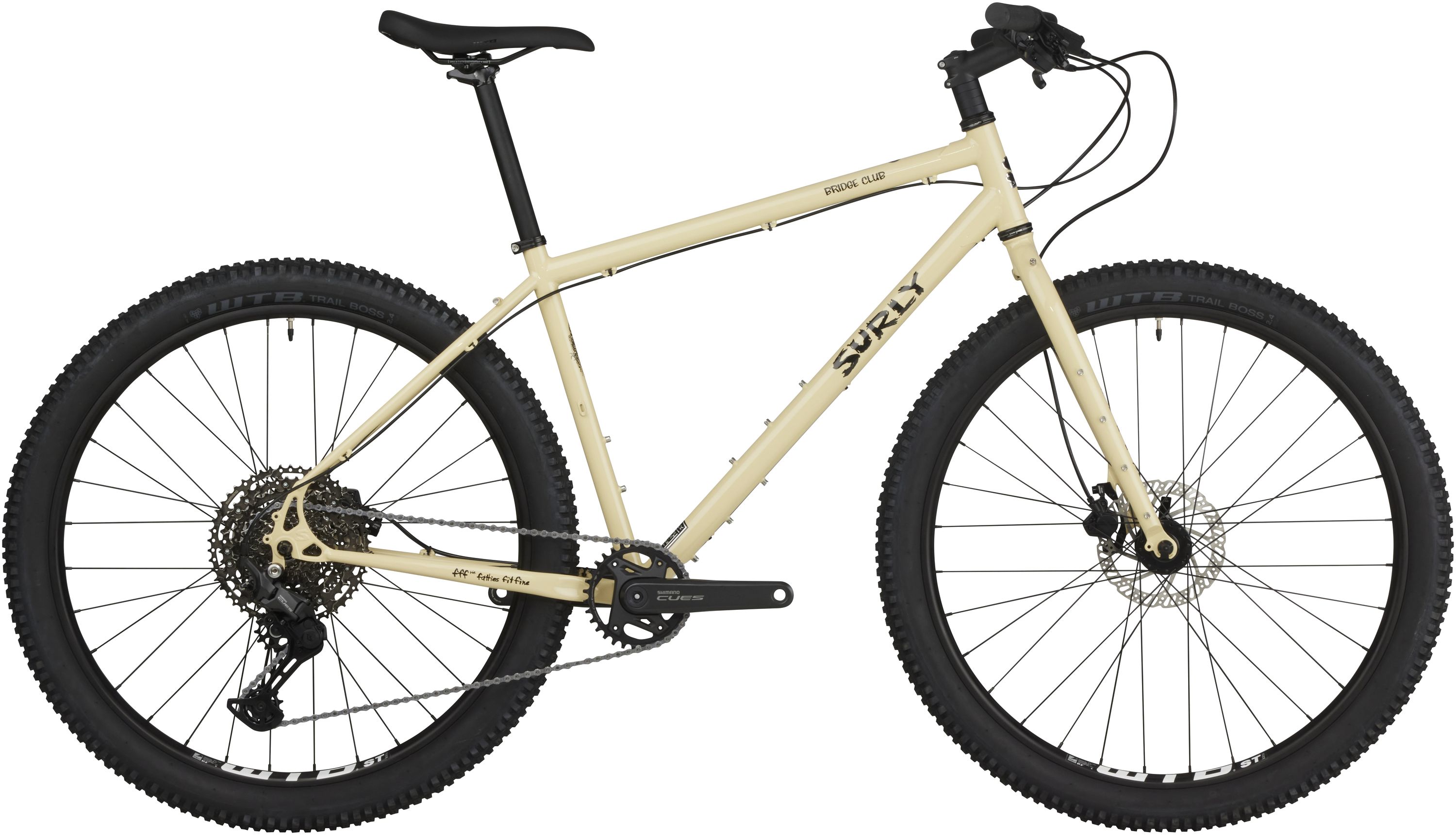 SURLY BRIDGE CLUB MTB BIKE, 27.5", WHIPPED BUTTER, L SURLY BRIDGE CLUB MTB BIKE, 27.5", WHIPPED BUTTER, L