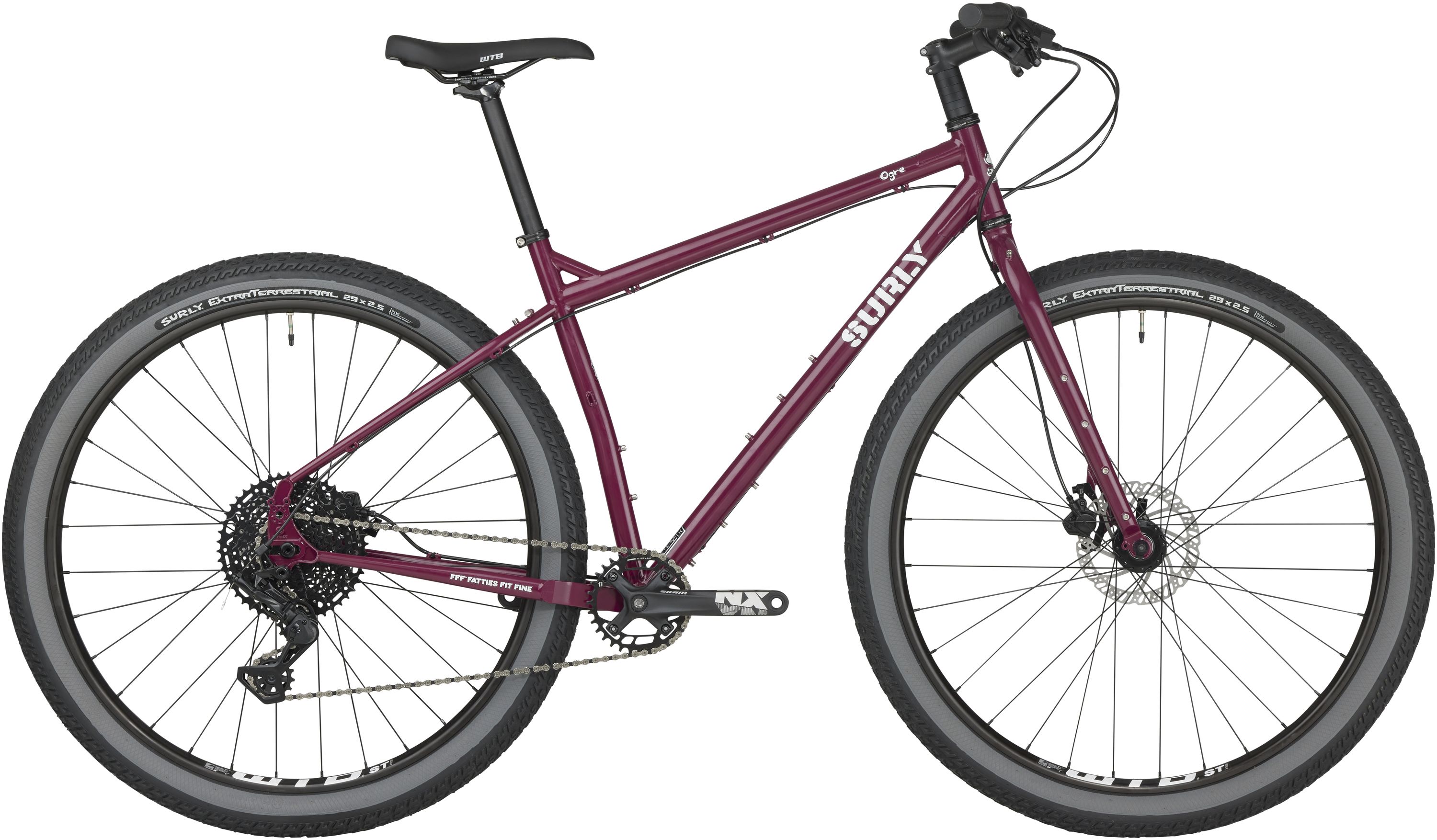 SURLY OGRE MTB BIKE, 29", PURPLE, M SURLY OGRE MTB BIKE, 29", PURPLE, M