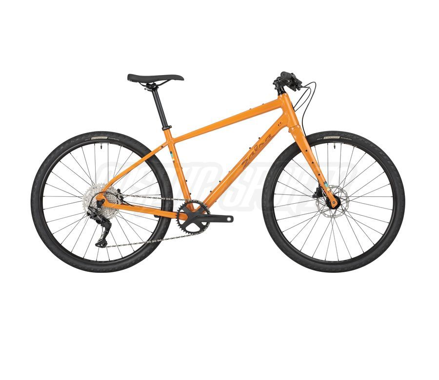 SALSA JOURNEYER FLATBAR DEORE ALL-ROAD BIKE, 650B, ORANGE, S SALSA JOURNEYER FLATBAR DEORE ALL-ROAD BIKE, 650B, ORANGE, S