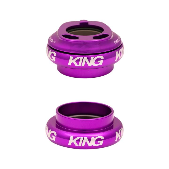 CHRIS KING AEROSET 3 TAPERED HEADSET, FSA, STEEL-BEARINGS, 1 1/8"-1.5", GRIPLOCK, EC44/28.6