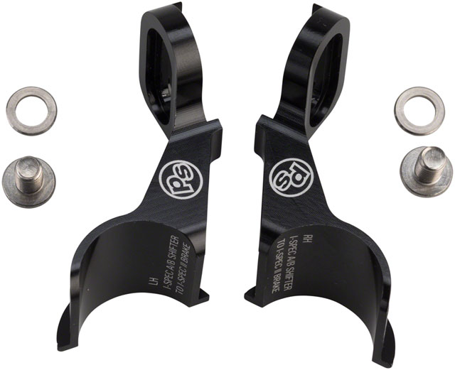 PROBLEM SOLVERS REMATCH ADAPTER 1.1, SHIMANO I-SPEC A/B SHIFTER/I-SPEC II BRAKE, PAIR, BLACK PROBLEM SOLVERS REMATCH ADAPTER 1.1, SHIMANO I-SPEC A/B SHIFTER/I-SPEC II BRAKE, PAIR, BLACK