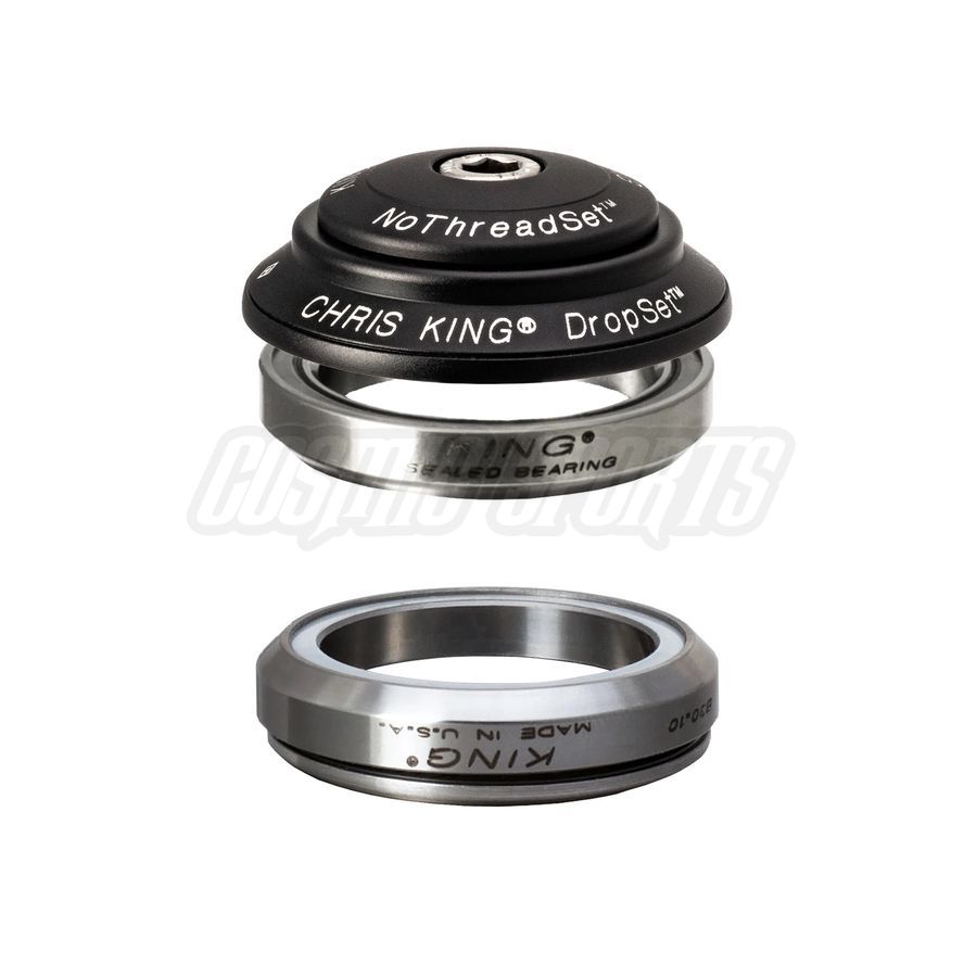 CHRIS KING DROPSET 4 HEADSET, 1 1/8", GRIPLOCK, IS42/28.6 | IS42/30 45X45 CHRIS KING DROPSET 4 HEADSET, 1 1/8", GRIPLOCK, IS42/28.6 | IS42/30 45X45