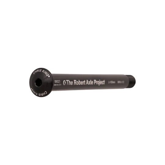 CHRIS KING THRU-AXLE, FRONT 12X120MM, M12X1.5 CHRIS KING THRU-AXLE, FRONT 12X120MM, M12X1.5