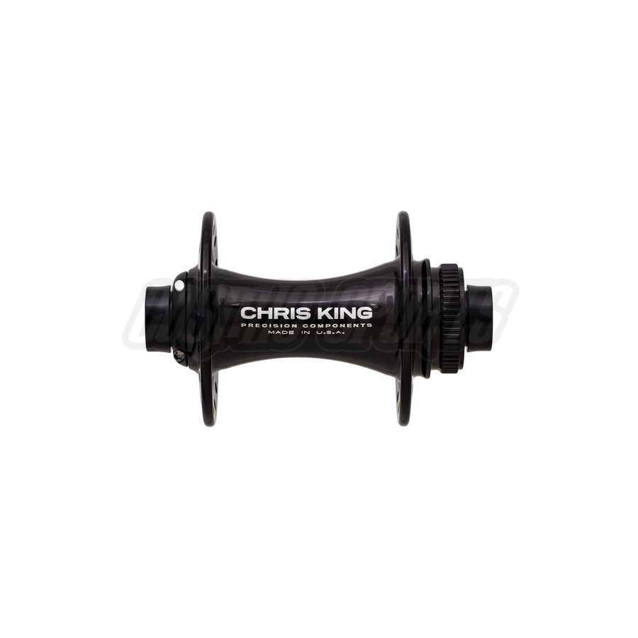 CHRIS KING DISC CENTERLOCK BOOST HUB FRONT, 110X20MM, 32 H., STEEL-BEARINGS, BLACK CHRIS KING DISC CENTERLOCK BOOST HUB FRONT, 110X20MM, 32 H., STEEL-BEARINGS, BLACK