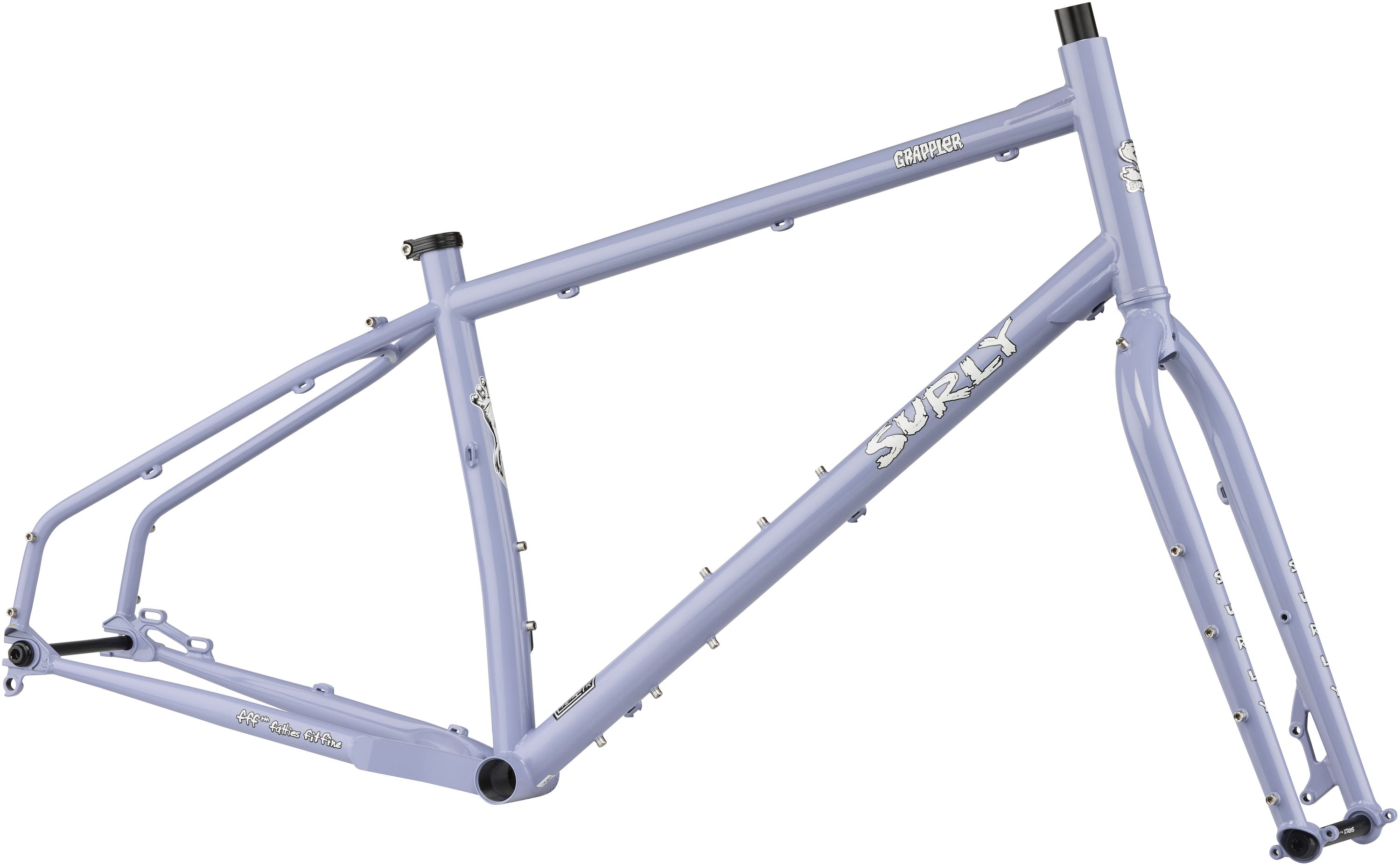 SURLY GRAPPLER MTB FRAME KIT, 27.5", PURPLE, XL SURLY GRAPPLER MTB FRAME KIT, 27.5", PURPLE, XL