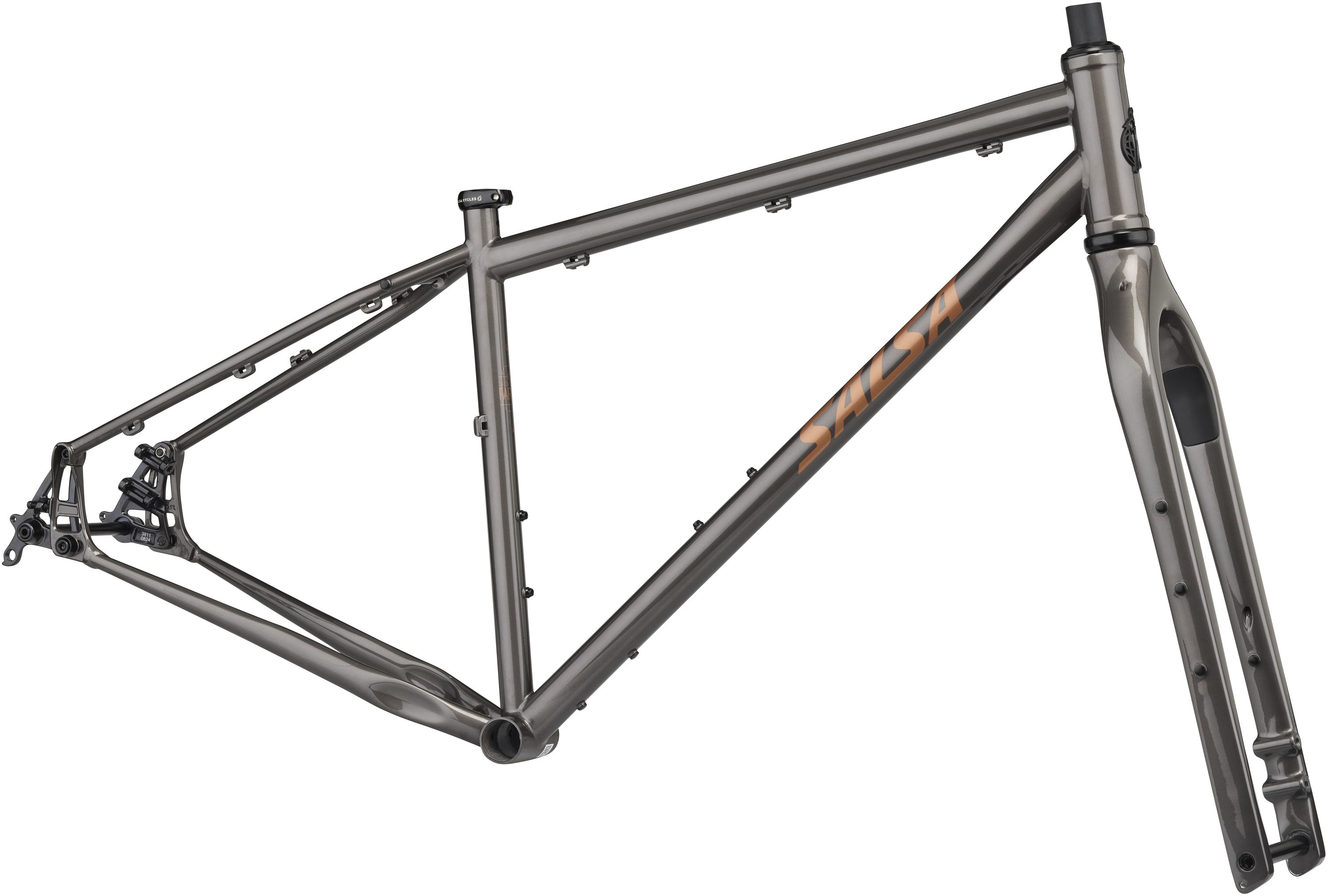 SALSA FARGO FRAME SET, 29", XL, BLACK SALSA FARGO FRAME SET, 29", XL, BLACK