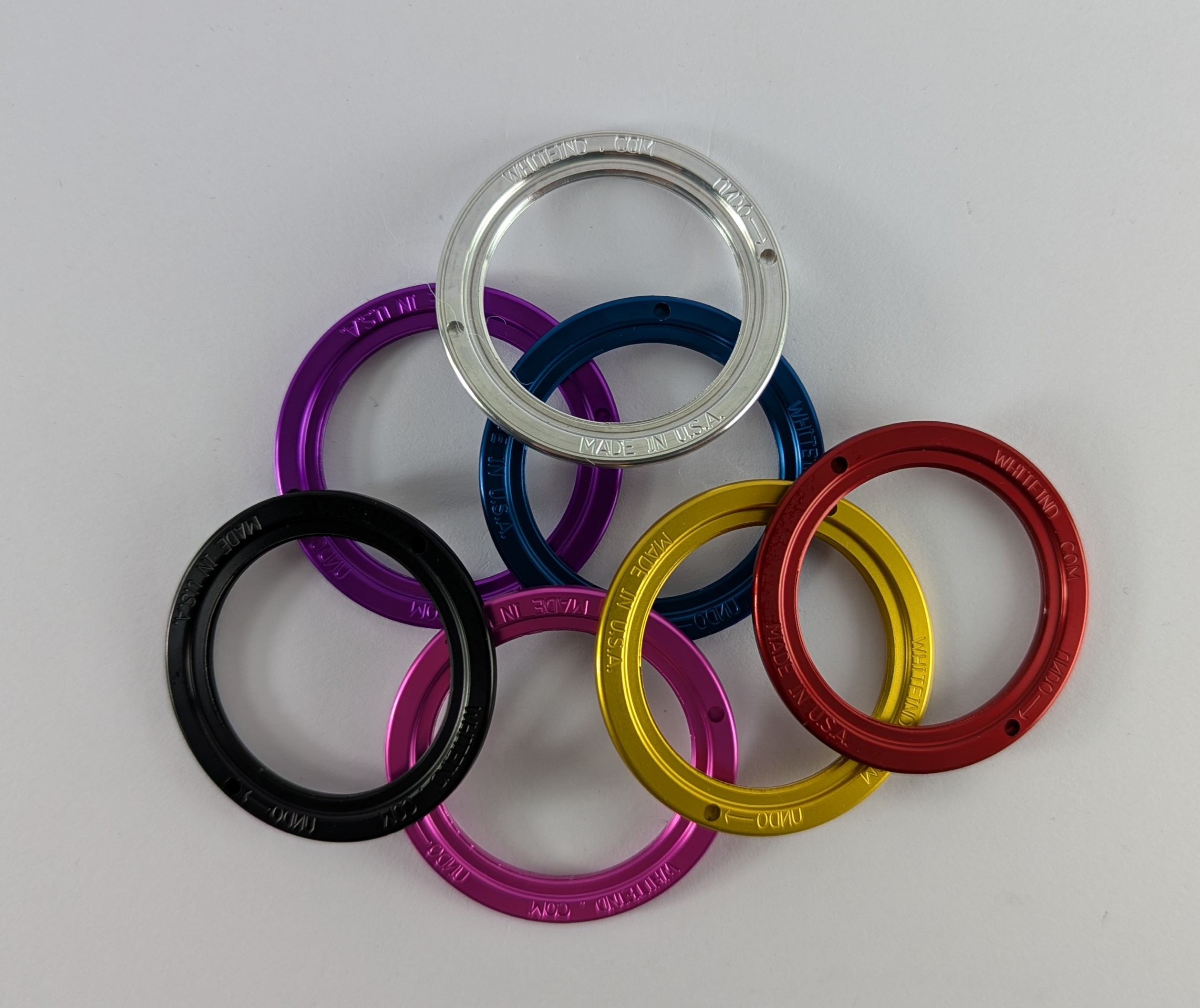 WHITE INDUSTRIES SINGLESPEED FREEWHEEL LOCKRING 17-22 Z., 17/19 Z., 20/22 Z., GOLD WHITE INDUSTRIES SINGLESPEED FREEWHEEL LOCKRING 17-22 Z., 17/19 Z., 20/22 Z., GOLD