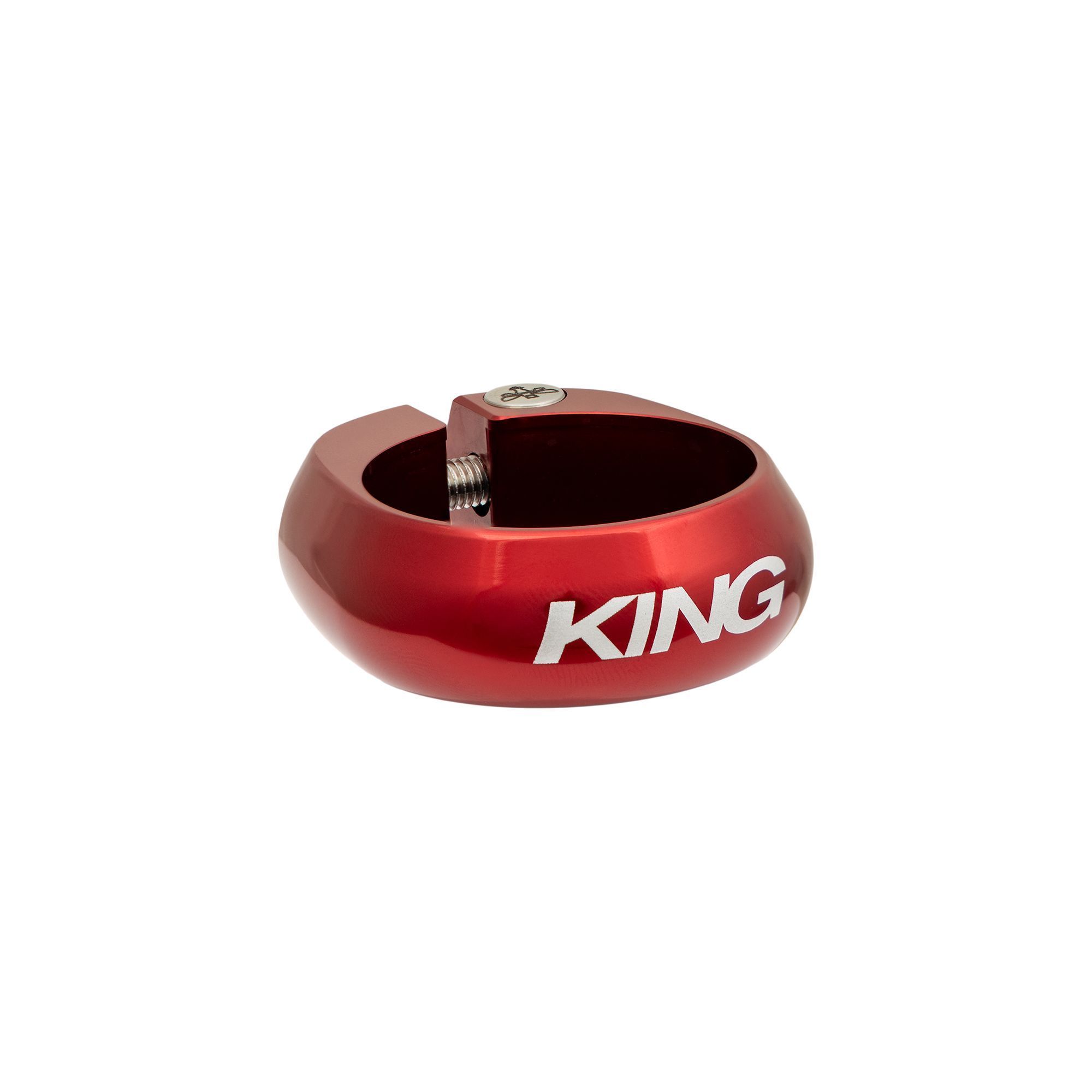 CHRIS KING SEATPOST COLLAR, 30.0MM, RED CHRIS KING SEATPOST COLLAR, 30.0MM, RED