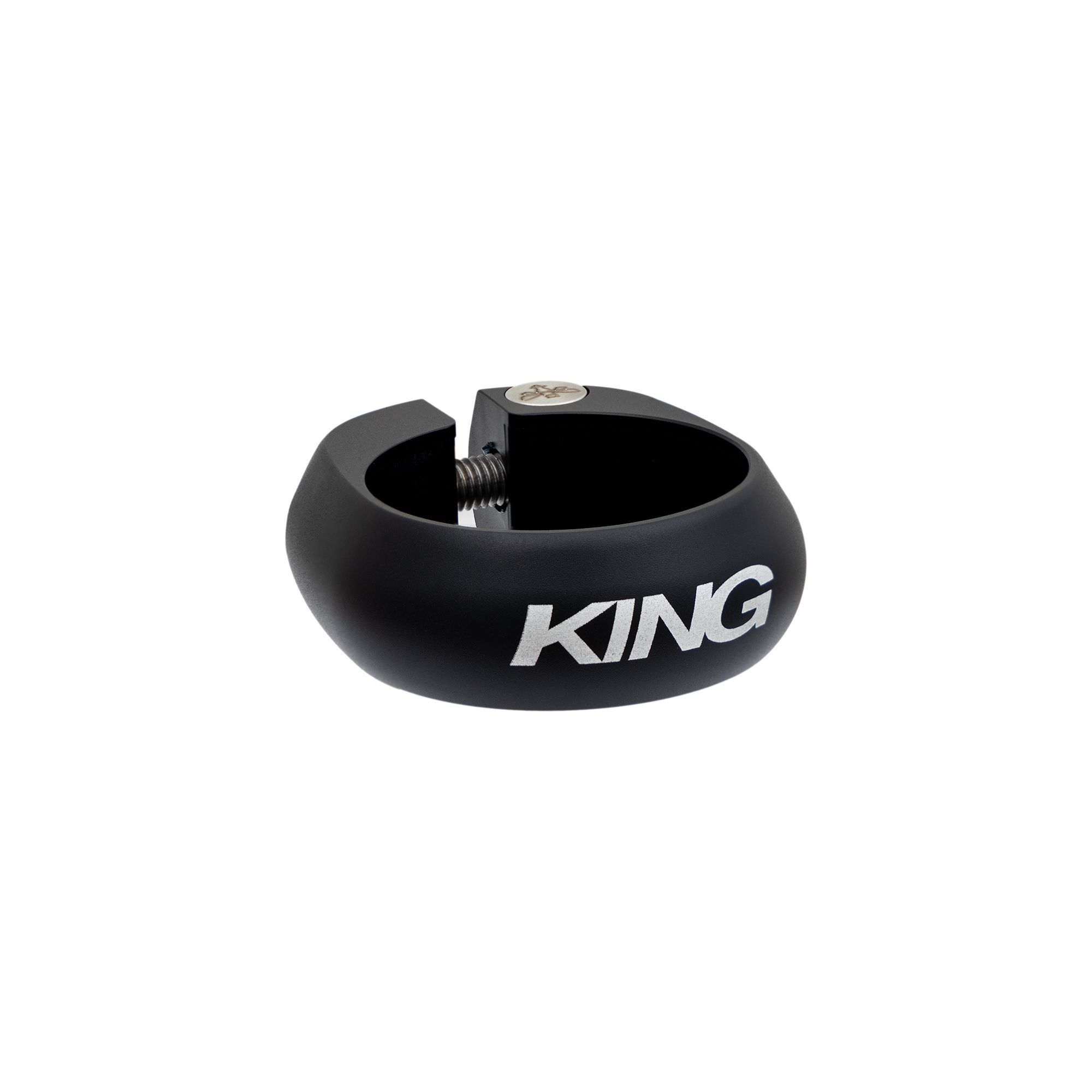 CHRIS KING SEATPOST COLLAR, 36.4MM, MATTE BLACK CHRIS KING SEATPOST COLLAR, 36.4MM, MATTE BLACK