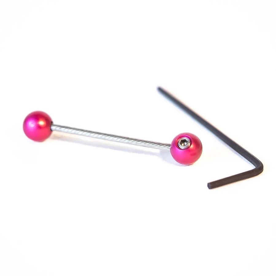 PAUL COMPONENT X FORAGER CYCLES CABLE CHERRIES CABLE TIPS, 2 PCS., PINK PAUL COMPONENT X FORAGER CYCLES CABLE CHERRIES CABLE TIPS, 2 PCS., PINK