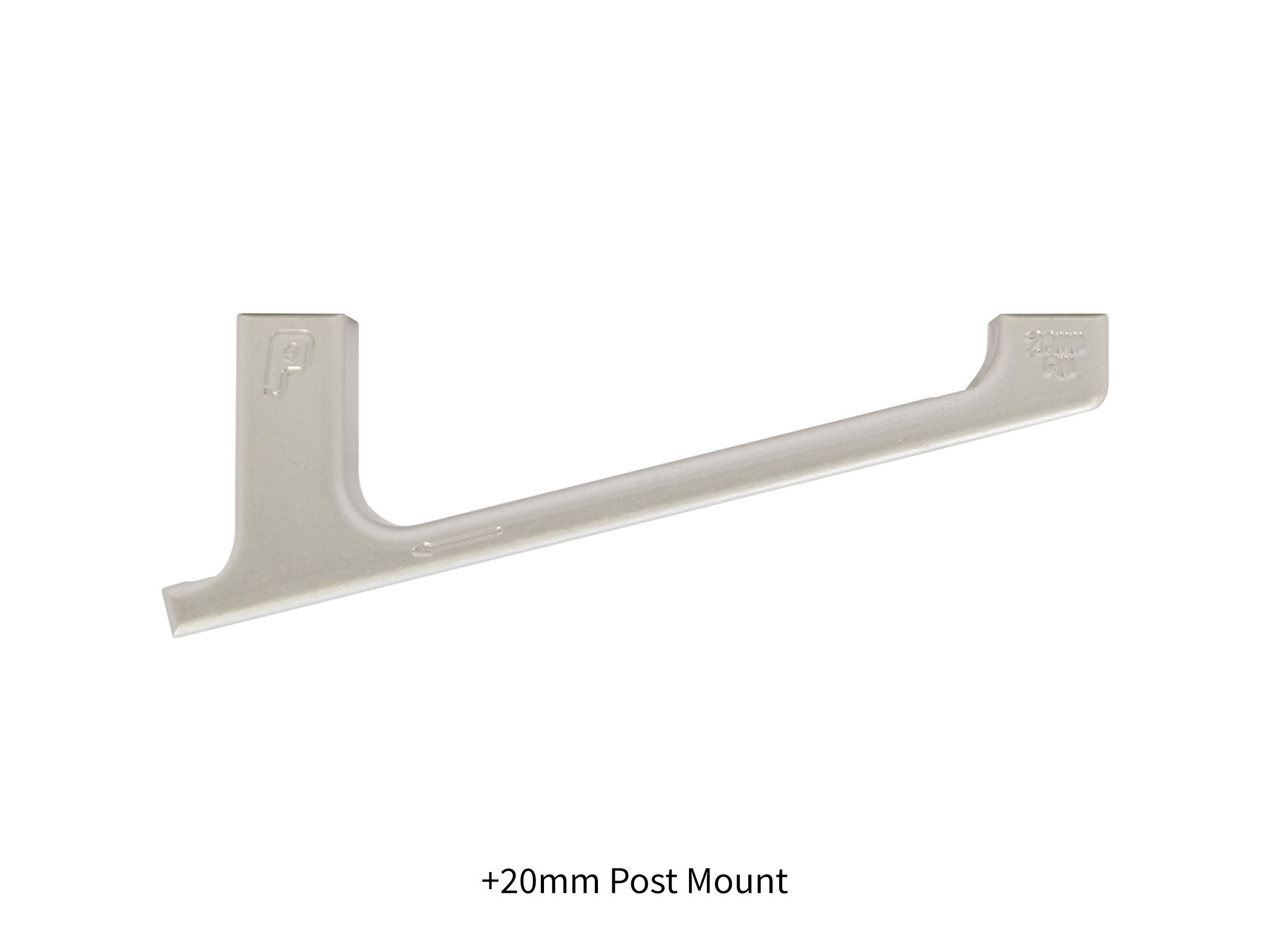 PAUL COMPONENT DISC BRAKE ADAPTER PM, 20MM, FRONT 180MM/ REAR 160MM, SILVER PAUL COMPONENT DISC BRAKE ADAPTER PM, 20MM, FRONT 180MM/ REAR 160MM, SILVER