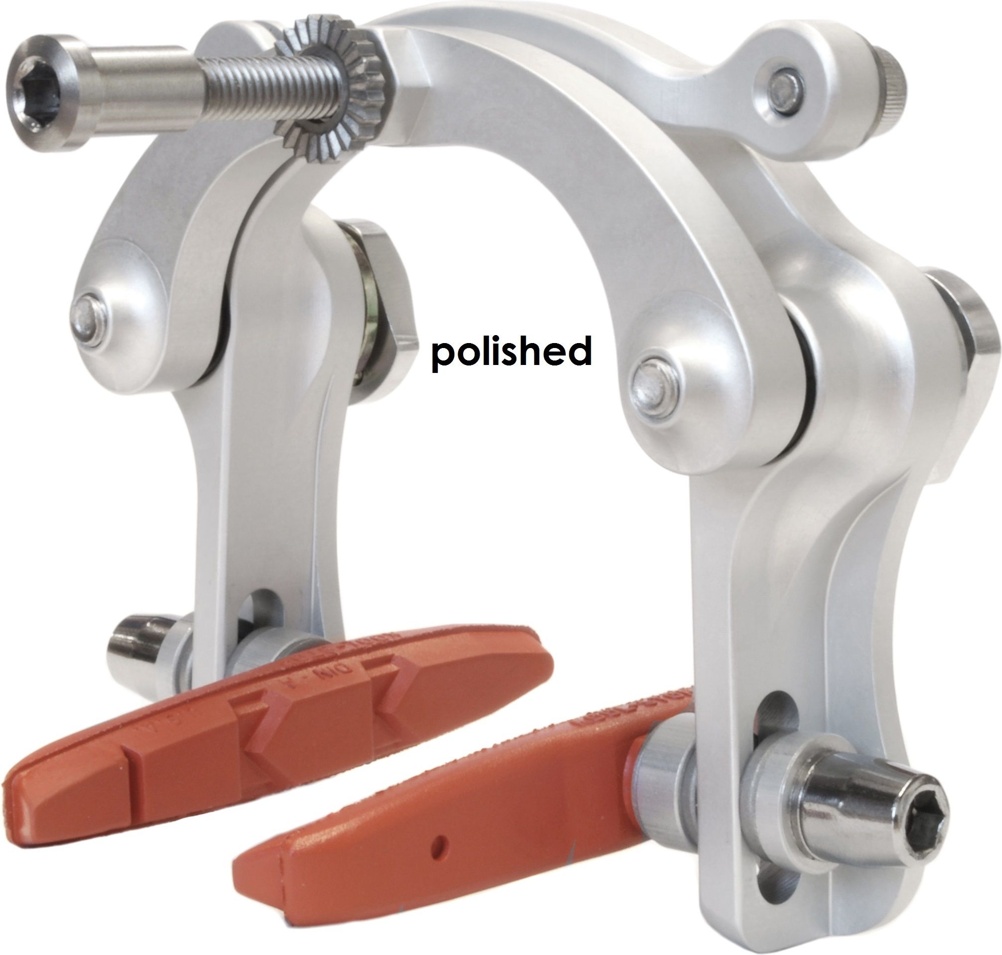 PAUL COMPONENT RACER ROAD BRAKE FRONT, POLISHED PAUL COMPONENT RACER ROAD BRAKE FRONT, POLISHED